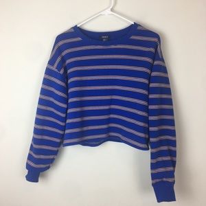Forever 21 striped crop top